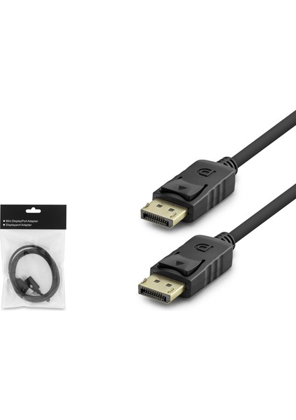 HDX7765 4K 60Hz 1.8mt Displayport Kablo - Siyah