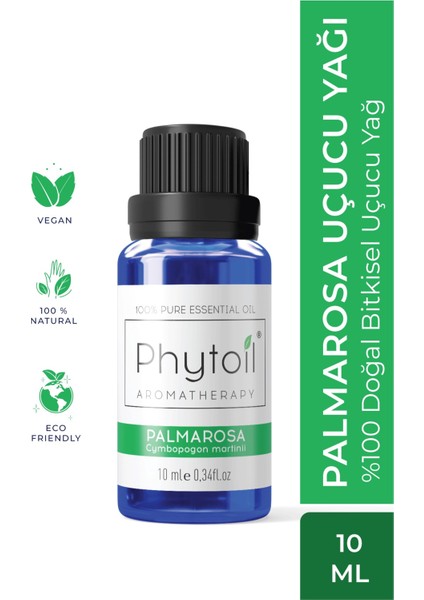 Palmarosa Uçucu Yağı- Palmarosa  10 ml