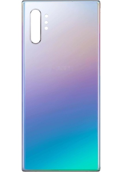 Note 10+ Plus Arka Pil Kapağı Silver