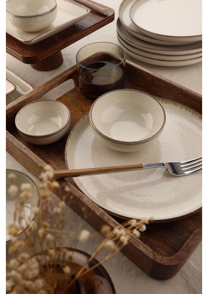 Moderna 14 Parça 6 Kişilik Kahvaltı Takımı Tarçın fırsatları