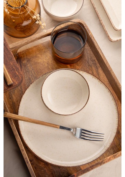 Moderna 14 Parça 6 Kişilik Kahvaltı Takımı Tarçın indirimleri