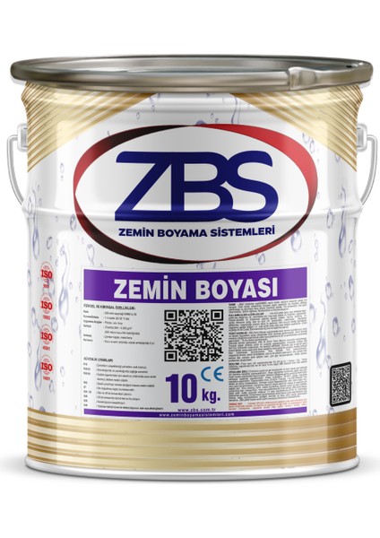 Zemin Boyası 10 kg Kırık Beyaz RAL-9003