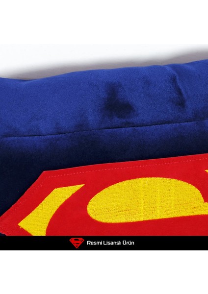 Superman Dekoratif Peluş Yastık