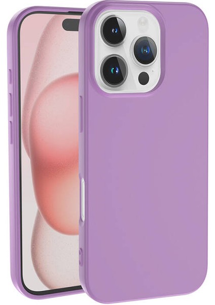 Apple iPhone 16 Pro Kılıf Lansman Içi Kadife Silikon