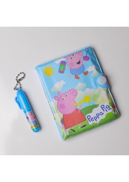 Peppa Pig Kids Mini Not Defteri Mini Kalem Set