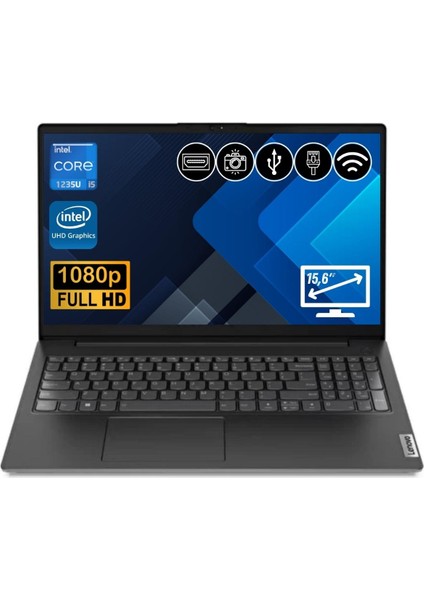 V15 G3  I5 1235U 8gb 2tb M.2 SSD 82TT00HDTR ATL23 15.6" Fhd W11PRO Taşınabilir Bilgisayar