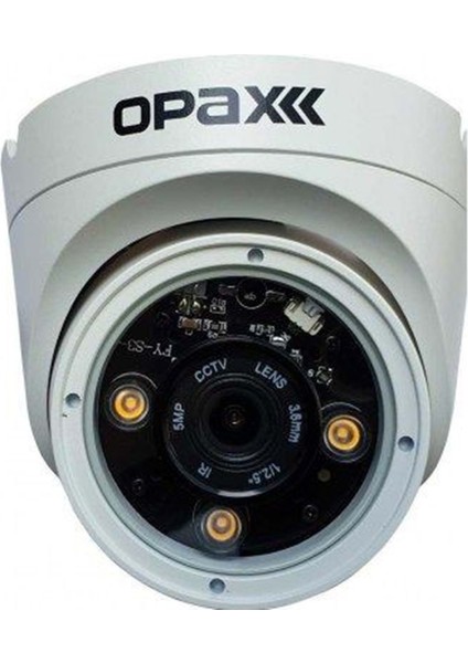 -2003 3mp Ip (2304X1296) H.265+ 3 Warm Lıght Full Color 3.6 mm Metal Ip Dome Kamera