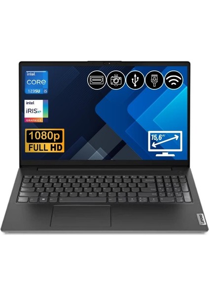 V15 G3  I5 1235U 16GB 2tb M.2 SSD 82TT00HDTR ATL31 15.6" Fhd W11PRO Taşınabilir Bilgisayar