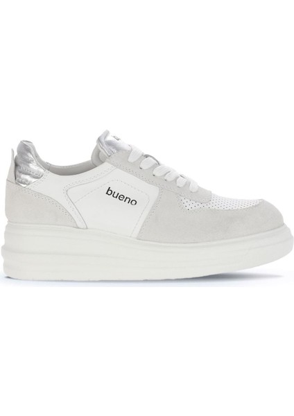 Beyaz Multi Deri Kadın Sneakers 16WA8198 16WA8198