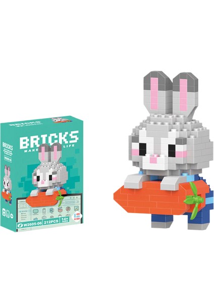 Mini Bina Blok Toplama Oyuncağı, Çocukların Bulmaca Oyuncağı (Yurt Dışından)