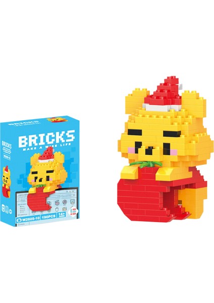 Mini Bina Blok Toplama Oyuncağı, Çocukların Bulmaca Oyuncağı (Yurt Dışından)