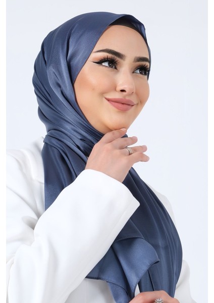 İNDİGO Harem Scarf Kristal Saten Şal fiyatları