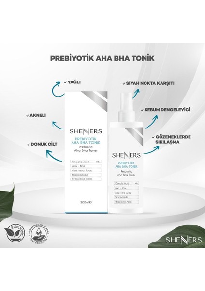 Canlandırıcı Prebiyotik Aha Bha Tonik