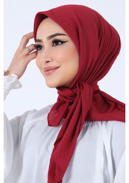 Bordo Harem Scarf Incila Eşarp modelleri