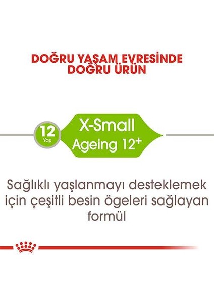 Royal Canin Xsmall Ageing +12 Yaş Için Köpek Maması 1,5 kg - Lisinya fiyatları