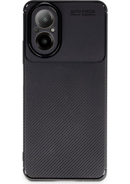 Realme 12 Lite Kılıf Karbon Fiber Desenli Silikon Kılıf
