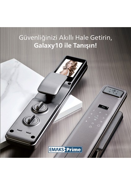 Emaks Prime Akıllı Kilit GALAXY10