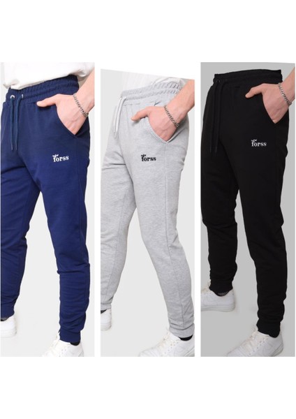 FRS-2507X3 Erkek Eşofman Altı 3'lü Paket