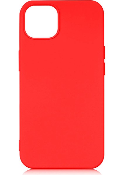 Apple iPhone 14 Plus Kılıf Lansman Içi Kadife Silikon + Ekran Koruycu