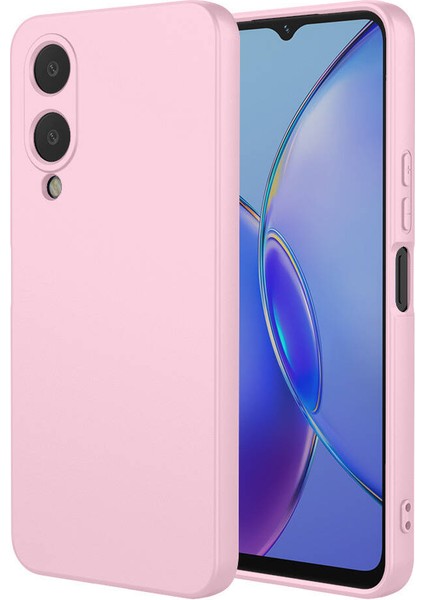 Vivo Y17S Kılıf Lansman Içi Kadife Silikon + Ekran Koruycu
