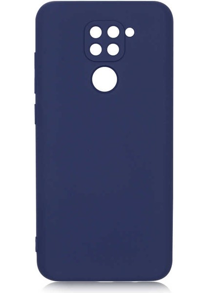 Xiaomi Redmi Note 9 Kılıf Lansman Içi Kadife Silikon + Ekran Koruycu