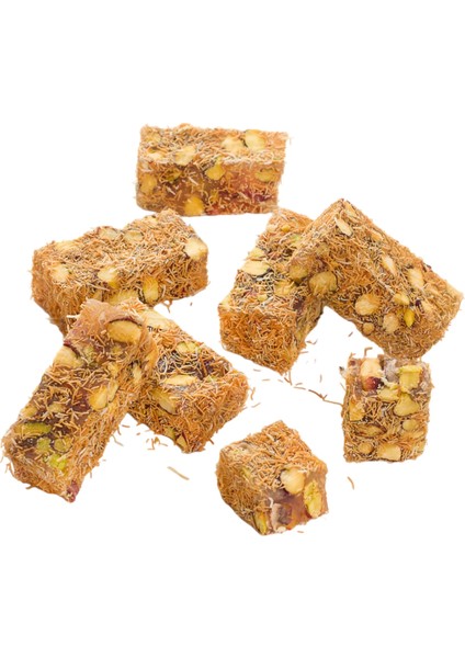 Lokum (Ballı Fıstıklı) (Tel Kadayıflı)
