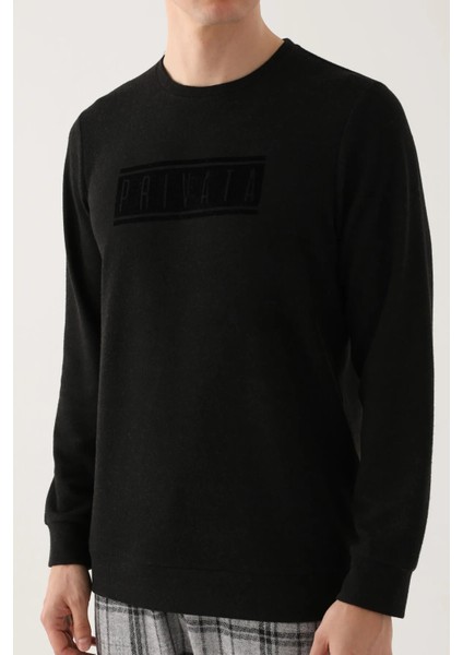 Uzun Kol Altı Ekoseli Erkek Pijama Takım 2787 fırsatları