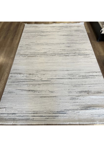 Ipek La Vida 8405 A Gri Mavi Modern Salon Halısı