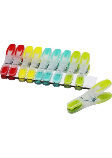 10 Parça Renkli Silikon Mandal