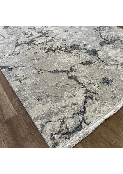 Ipek La Vida 8404 A Gri Mavi Modern Salon Halısı fiyatları