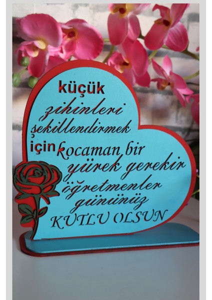Öğretmenler Gününe "Kocaman Bir Yürek" Öğretmenler Günü İçin Özel Hediye fiyatları