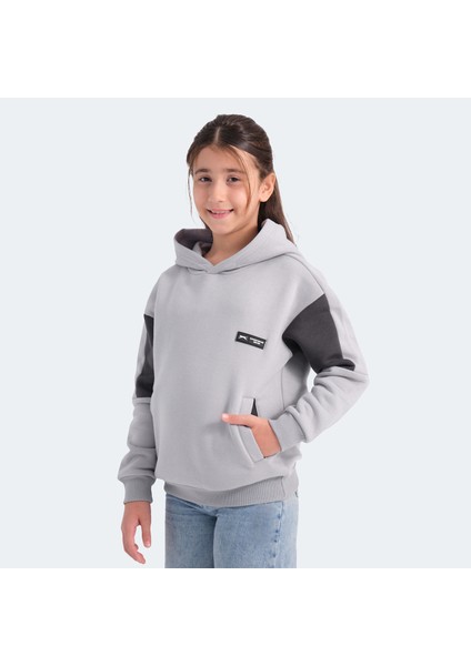 LAYNE Unisex Çocuk Eşofman Takımı Gri / Siyah