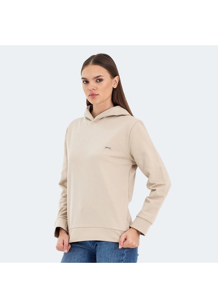 KATHY IN Kadın Sweatshirt Bej