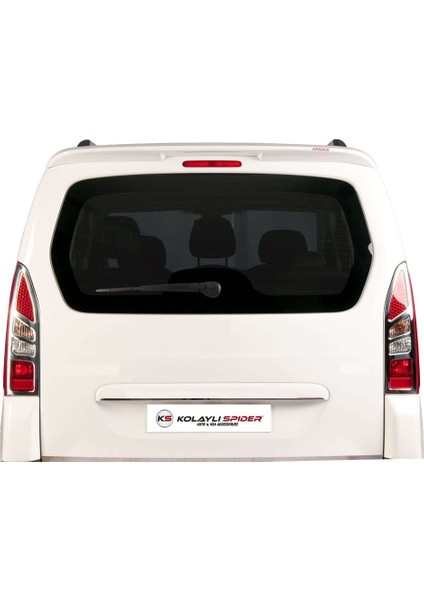 Peugeot Tepe Stop Çerçevesi 2 Prç Abs Krom 2012 ve Sonrası