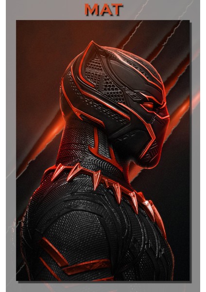 Marvel Black Panther Film Posteri, Duvar Kağıdı/ Li Baskı