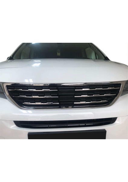 Peugeot Rifter Ön Panjur 6 Prç Krom 2018 ve Sonrası