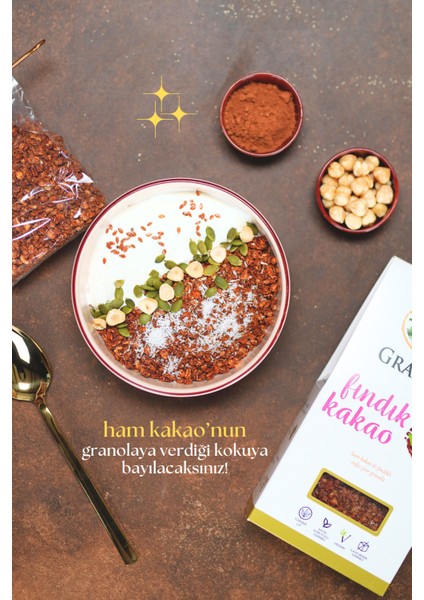 Fındık Kakao Granola 240 gr