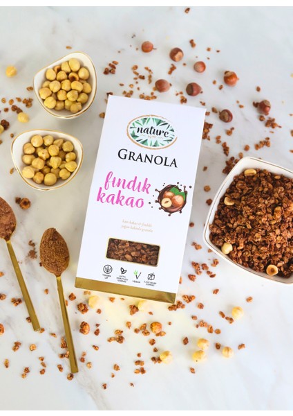 Fındık Kakao Granola 240 gr