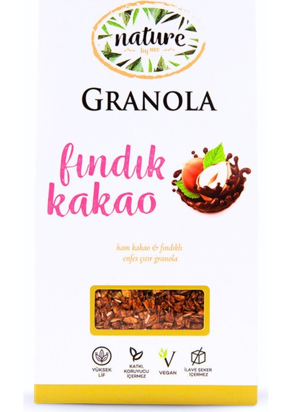 Fındık Kakao Granola 240 gr