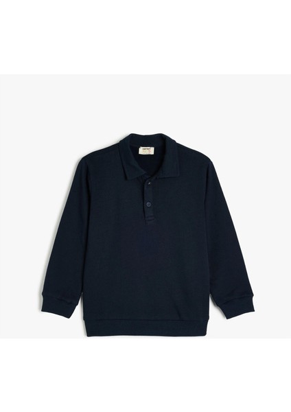 5Wkb10386Tk 704 Lacıvert Erkek Cocuk Sweatshırt