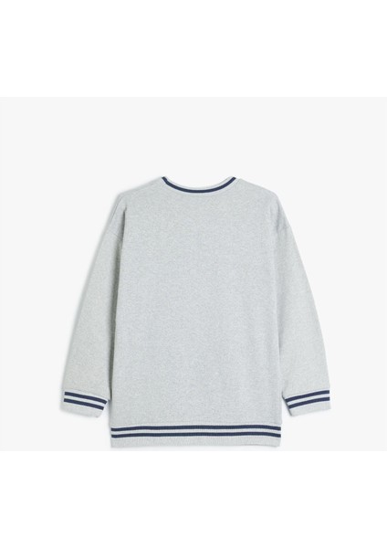 5Wkb10206Tk 031 Grı Erkek Cocuk Pamuk Jersey Sweatshırt fiyatları