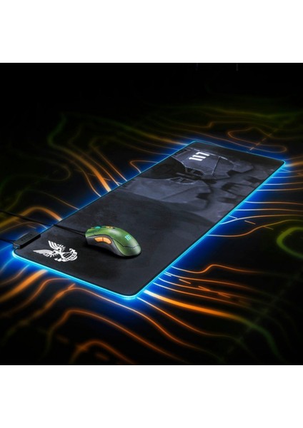 Goliathus Extended Chroma (Halo Infinite Edition) - Rgb Aydınlatmalı Ekstra Büyük Xxl Mouse Pad