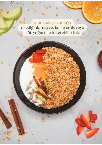 Çıtır Sade Granola 240gr