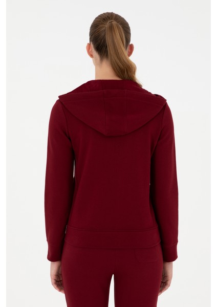 Kadın Bordo Sweatshirt 50289540-VR014