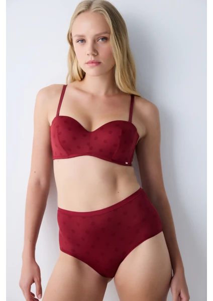 Essentials Highrise Bordo Slip Külot