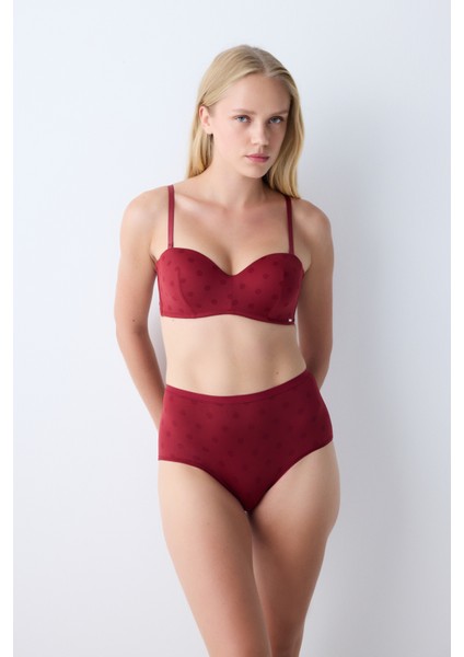 Essentials Highrise Bordo Slip Külot