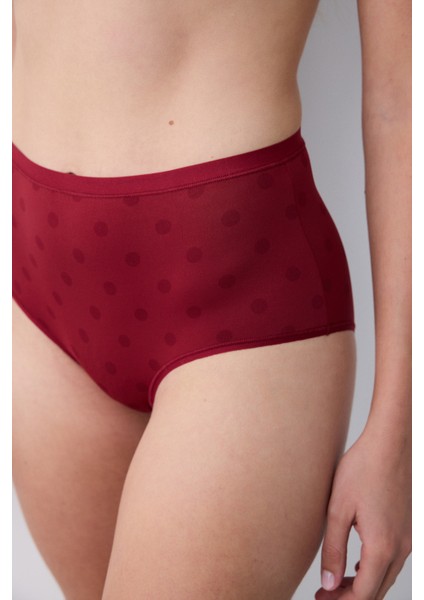 Essentials Highrise Bordo Slip Külot