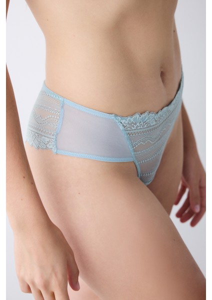 Cheeky Lace Gri Hipster Külot