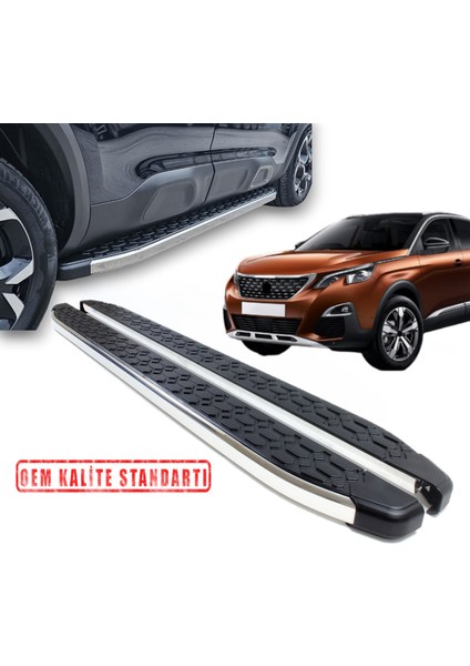 .3008. 2016 2025 Araca Özel Blackline Yan Basamak