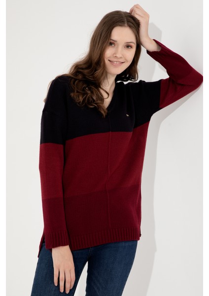 Kadın Lacivert Triko Kazak 50252208-VR033 modelleri